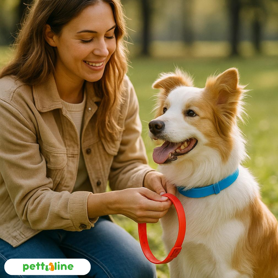 PettLine™ | 8 maanden zonder vlooien, teken, zandvliegen, muggen, luizen, larven en mijten